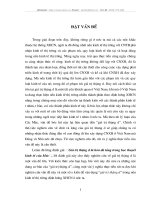 GIÁ TRỊ THẶNG DƯ