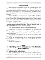 Giải pháp nâng cao chất lượng cho vay tại Sở Giao dịch Ngân hàng Đầu tư và phát triển Việt nam