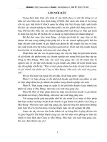 Một số biện pháp nhằm hạ thấp chi phí kinh doanh và giá thành sản phẩm tại công ty Mai Động - Nhà máy sản xuất ống giang cầu
