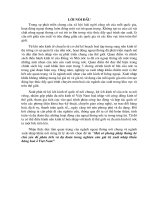 Một số phương pháp thống kê chủ yếu để phân tích và dự đoán trong nghiên cứ giá trị xuất nhập khẩu hàng hóa ở Việt Nam