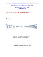 Tục “Háy pù” (kéo vợ) của người Hmông