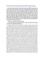 Các nội dung cần chú trọng khi xây dựng Luật Bảo vệ người tiêu dùng