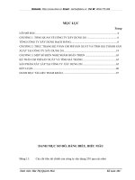 Hoàn thiện kế toán chi phí sản xuất và tính giá thành sản phẩm xây lắp tại công ty xây dựng 201 – Tổng công ty xây dựng Bạch Đằng