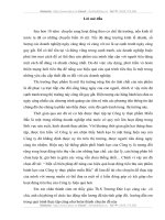 Một số biện pháp để nâng cao hiệu quả hoạt động tiêu thụ sản phẩm bánh kẹo của Công ty thực phẩm miền Bắc