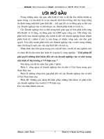 Giải pháp để giải quyết những khó khăn đối với các doanh nghiệp vừa và nhỏ trong nền kinh tế thị trường ở VN hiện nay