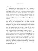 Nghiên cứu thực trạng thị trường và sản xuất lâm sản xuất khẩu tại Công ty Bắc Á