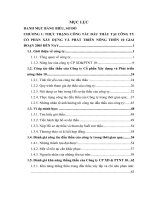 Một số giải pháp nâng cao khả năng thắng thầu tại công ty cổ phần xây dựng và phát triển nông thôn 10 trong thời gian tới69