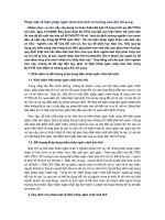 Pháp luật về biện pháp ngăn chặn bảo lĩnh và hướng sửa đổi, bổ sung