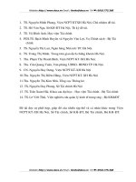 Nghiên cứu một số kênh và công cụ quan trọng đối với thành phố Hà Nội