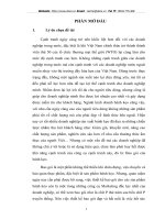 Nghiên cứu nhằm làm nổi bật, thể hiện khả năng cạnh tranh của bao gói của doanh nghiệp bánh kẹo Kinh Đô
