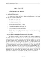 mạng lưới cấp nước