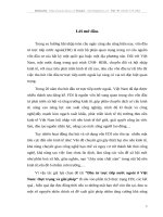 Đầu tư trực tiếp nước ngoài ở Việt Nam: thực trạng và giải pháp