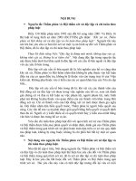 •Nguyên tắc Thẩm phán và Hội thẩm xét xử độc lập và chỉ tuân theo pháp luật