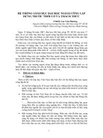 Hệ thống giáo dục đại học ngoài công lập đứng trước thời cơ và thách thức