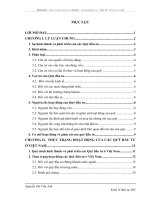 THỰC TRẠNG HOẠT ĐỘNG CỦA CÁC QUỸ ĐẦU TƯ Ở VIỆT NAM