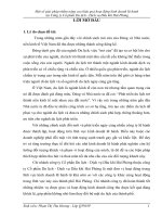 Một số giải pháp nhằm nâng cao hiệu quả hoạt động kinh doanh lữ hành tại Chi nhánh công ty Cổ phần Du lịch - Dịch vụ Dầu khí Hải Phòng