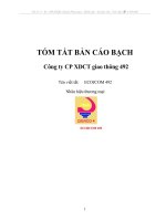 Tổng quan về công ty xây dựng công trình giao thông 492