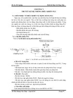 THUYẾT KẾ HỆ THỐNG ĐIỀU KHIỂN PLC.