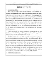 Quản lý, chỉ đạo nâng cao chất lượng học sinh yếu kém ở trường THPT Thái Hoà