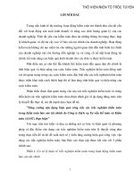 Tăng cường vận dụng hiệu quả công việc các trắc nghiệm kiểm toán  trong kiểm toán báo cáo tài chính do Công ty Dịch vụTư vấn Kế toán và Kiểm  toán (AASC) thực hiện