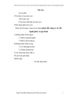 Mô hình phân tích swot