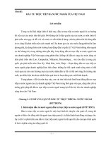 ĐẦU TƯ TRỰC TIẾP RA NƯỚC NGOÀI CỦA VIỆT NAM