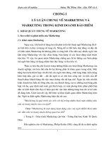 207 Một số kiến nghị nhằm thúc đẩy công tác triển khai chính sách marketing tại Bảo Việt Hà Nội
