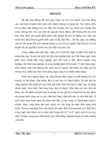 chất lượng nước thải thuộc da và đề xuất mô hình xử lý nước thải thuộc da