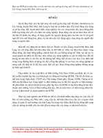 đánh giá tác động tới môi trường dự án khai thác sét cho nhà máy sản xuất gạch