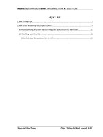 Nghiên cứu phân tích xu hướng biến động nguồn vốn FDI đầu tư vào việt nam giai đoạn 2000-2009