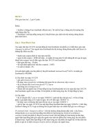 Câu 1 - Hợp đồng kỳ hạn