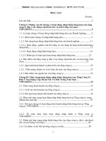 Hoạt động xuất nhập khẩu hàng hóa của Tổng công ty đầu tư xây dựng Cấp thoát nước và môi trường Việt Nam