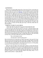 đảm bảo pháp chế trong quản lý hành chính nhà nước