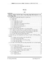 Vận dụng một số phương pháp thống kê phân tích tình hình nhập khẩu của công ty cổ phần xuất nhập khẩu Hàng không – Airimex giai đoạn 2004- 2008