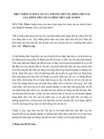 Báo cáo lưu chuyển tiền tệ, dòng tiền tài sản, dòng tiền nợ và dòng tiền chủ sở hữu