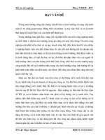 xử lý chất thải bệnh viện