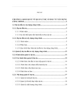 THỰC TRẠNG QUẢN LÝ DỰ ÁN ĐẦU TƯ XÂY DỰNG CÔNG TẠI BQL DỰ ÁN CỦA TW