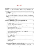 Vị trí và tầm quan trọng của vận chuyển trong nền kinh tế và tại các doanh nghiệp