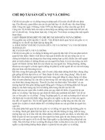 CHẾ ĐỘ TÀI SẢN GIỮA VỢ VÀ CHỒNG