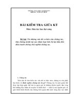 tại sao nhân loại tiến bộ lại dẫn đến đấu tranh chống chủ nghĩa chủng tộc