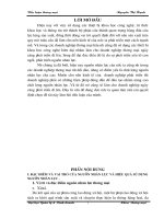 217 Thực trạng và một số giải pháp để phát triển và nâng cao hiệu quả nguồn nhân lực của doanh nghiệp thương mại