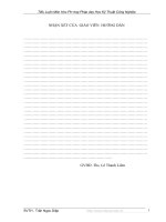 Phương pháp day học kỹ thuật công nghiệp