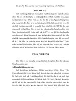 Đặc điểm của hình phạt trong pháp luật phong kiến Việt Nam