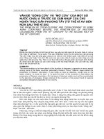 vấn đề đóng cửa và mở cửa của một số nước châu Á trước sự xâm lược của chủ nghĩa thực dân phương tây