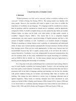 Without grammar very little can be conveyed, without vocabulary nothing can be conveyed