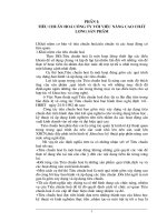 Tiêu chuẩn hóa công ty với việc nâng cao chất lượng sản phẩm