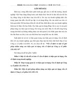 ''''Vốn cố định và một số giải pháp nhằm nâng cao hiệu quả sử dụng vốn cố định tại Công ty cổ phần LILAMA 10