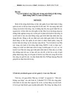 Vai trò kinh tế của nhà nước trong nền kinh tế thị trường định hướng xã hội chủ nghĩa ở nước ta hiện nay