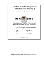 Một số giải pháp chủ yếu nhằm thúc đẩy sự phát triển quan hệ thương mại Việt - Nhật