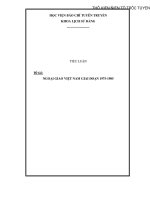 Ngoại giao Việt Nam giai đoạn 1975- 1985